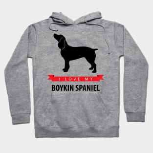 I Love My Boykin Spaniel Hoodie